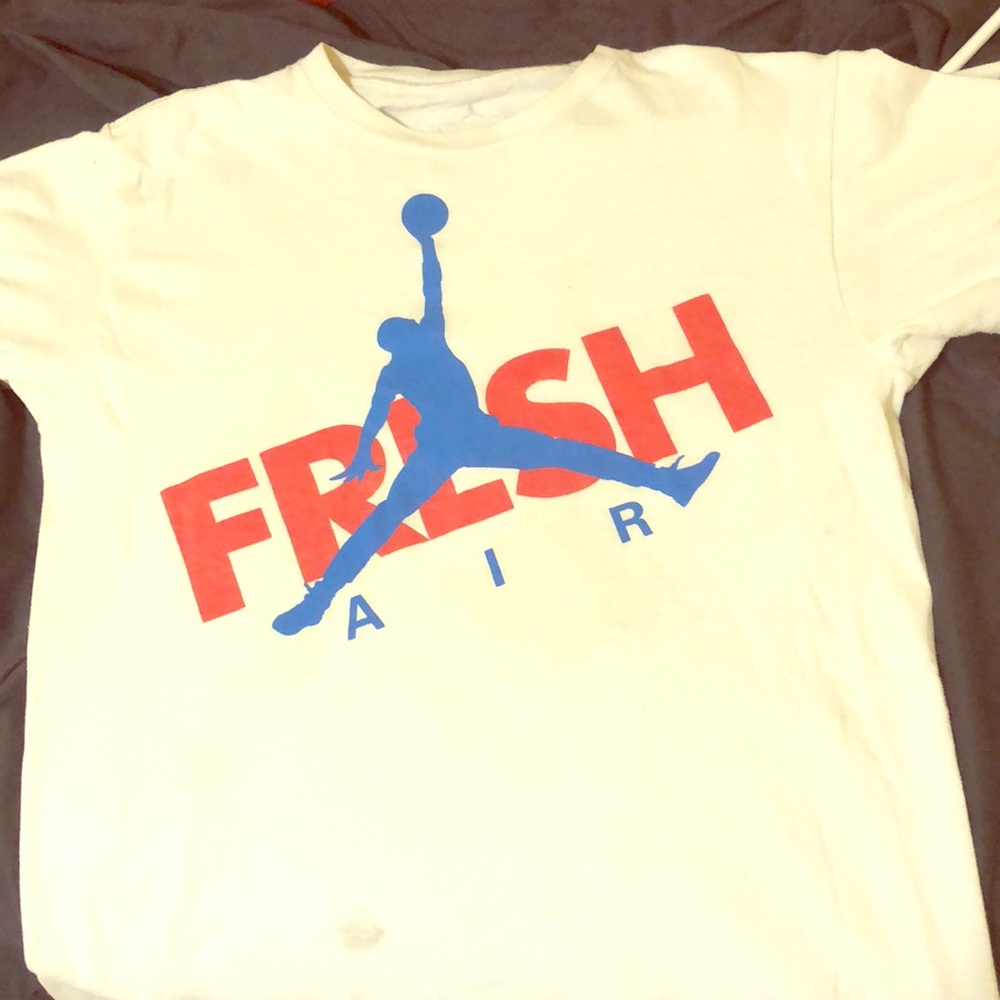 Fresh ass air Jordan tee